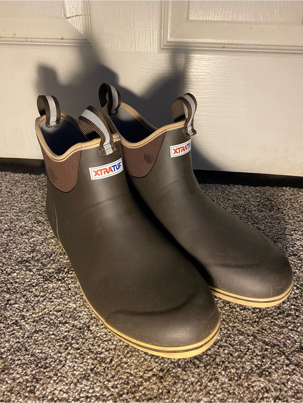 Size 12 Men’s XtraTuf 6” Ankle Deck Boots